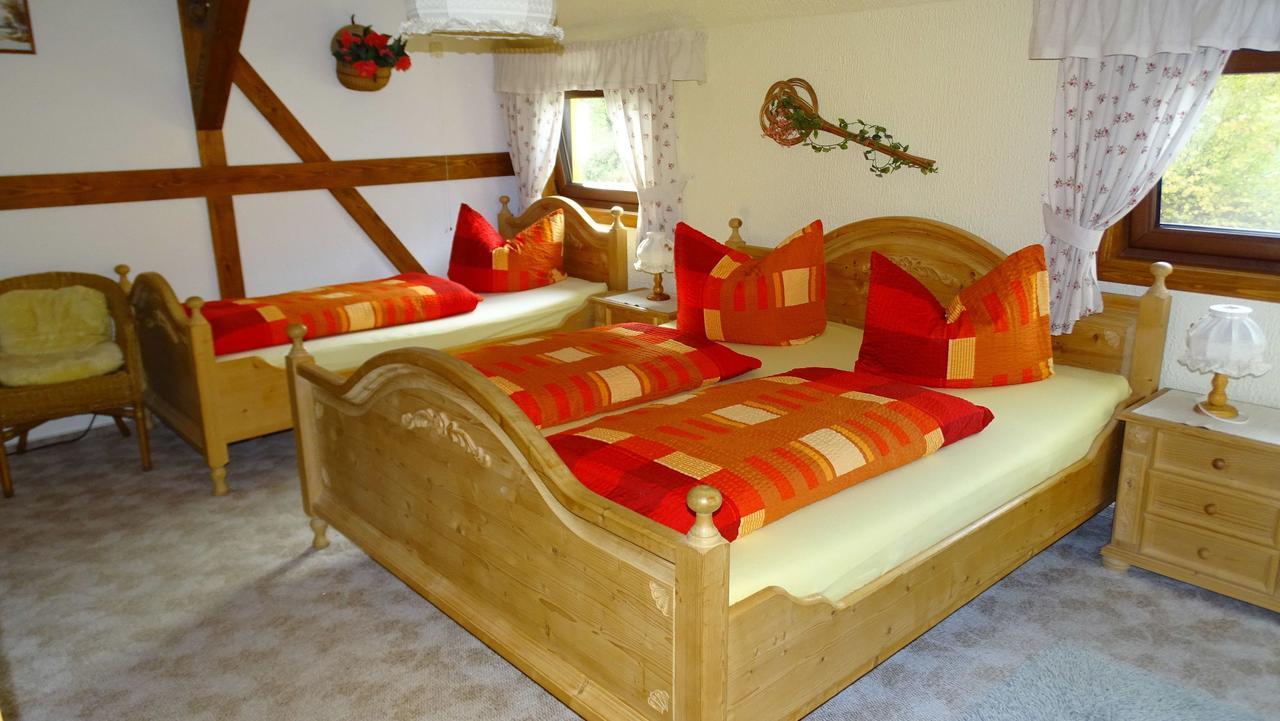 Ferienwohnung-Wasserlaeufer Mulde Ngoại thất bức ảnh